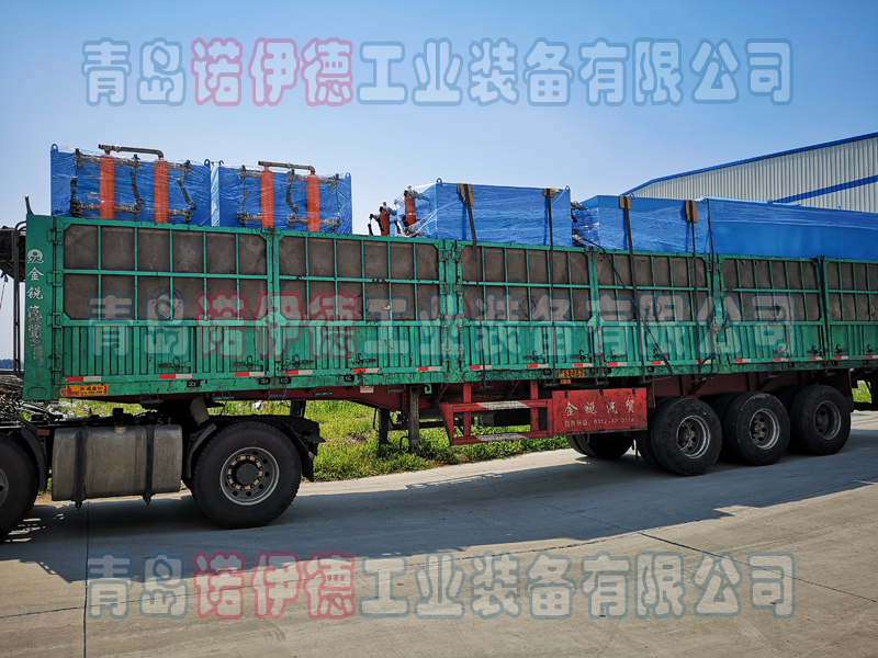  内蒙古某企业定造7套斜插滤筒除尘器发货 